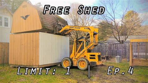 pick up and move shed with skid steer|How to Move a Shed on Skids: The Easiest Way.